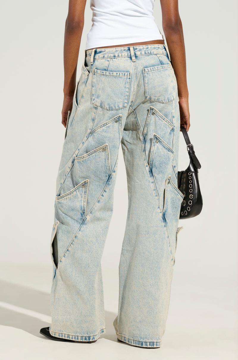 SNAP OUT OF IT DENIM PANT Product Image