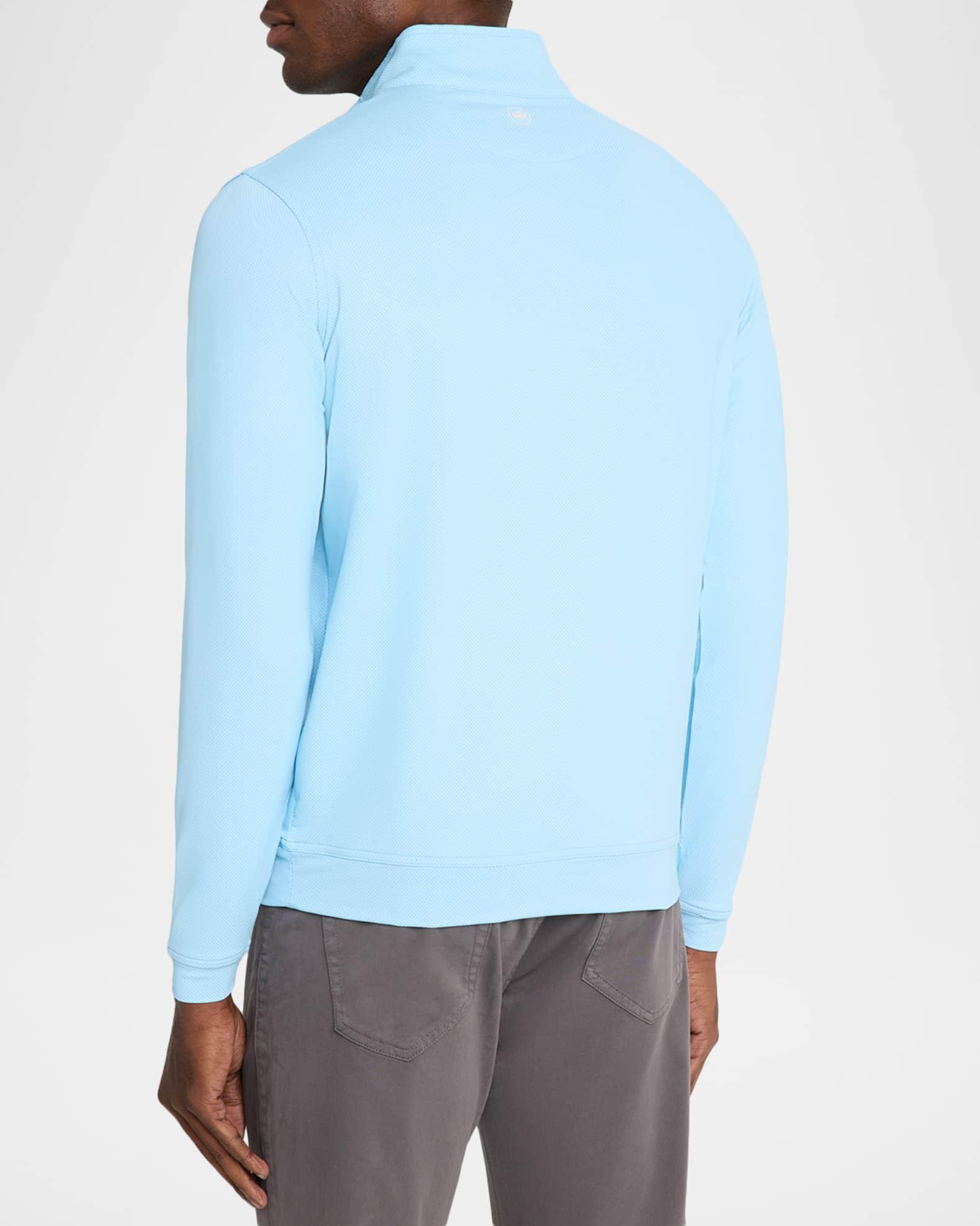 Men's Perth Birdseye Performance Quarter-Zip Pullover Product Image
