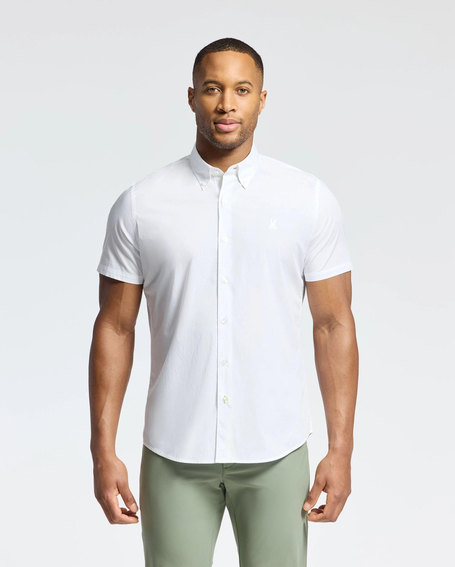 MENS GABRIEL SHORT SLEEVE SHIRT - B6Q351F200 Male Product Image