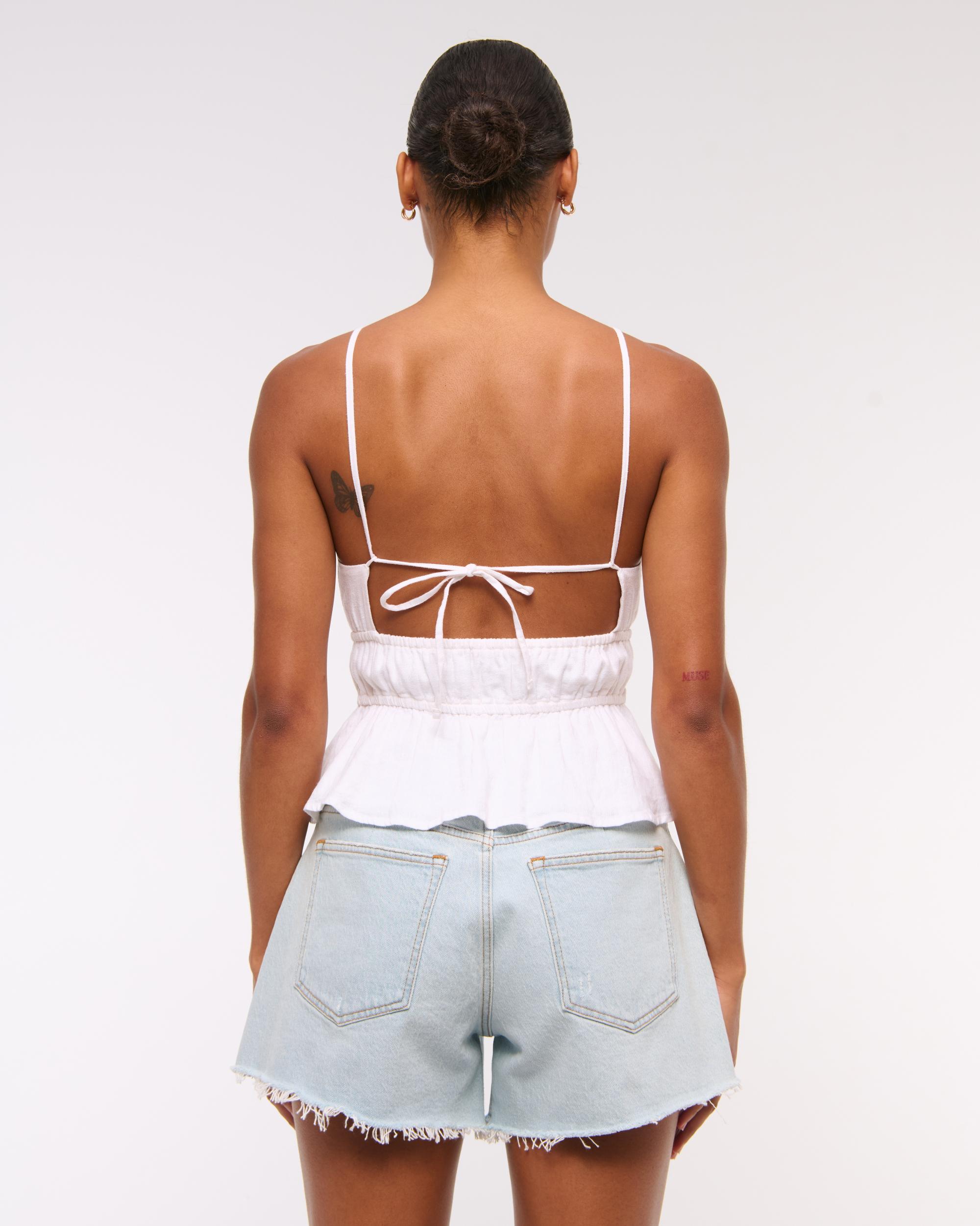 Curve Love Mid Rise A-Line Short Product Image