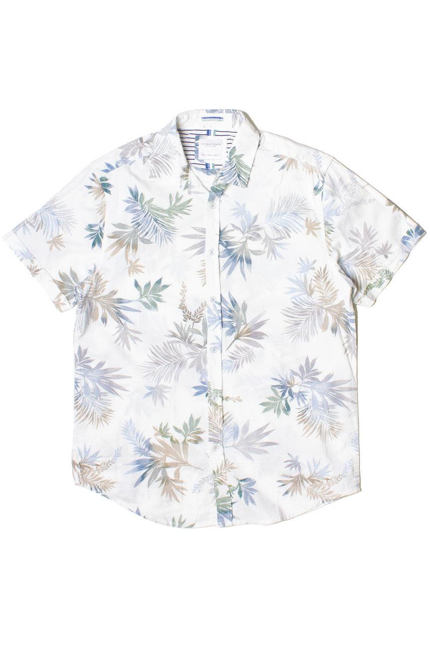Faded Gradient Palms Hawaiian Shirt Product Image