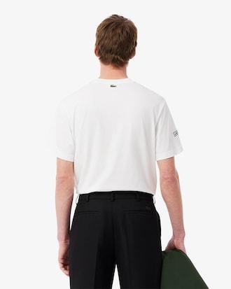 Men's Printed Embroidered Cotton Jersey T-Shirt Product Image