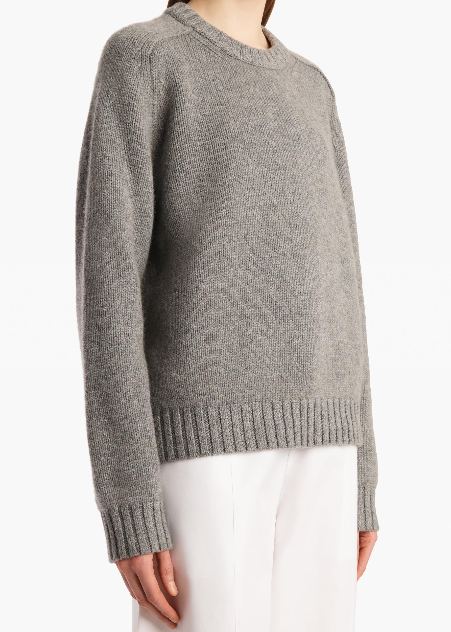 Mae Sweater in Warm Grey Product Image