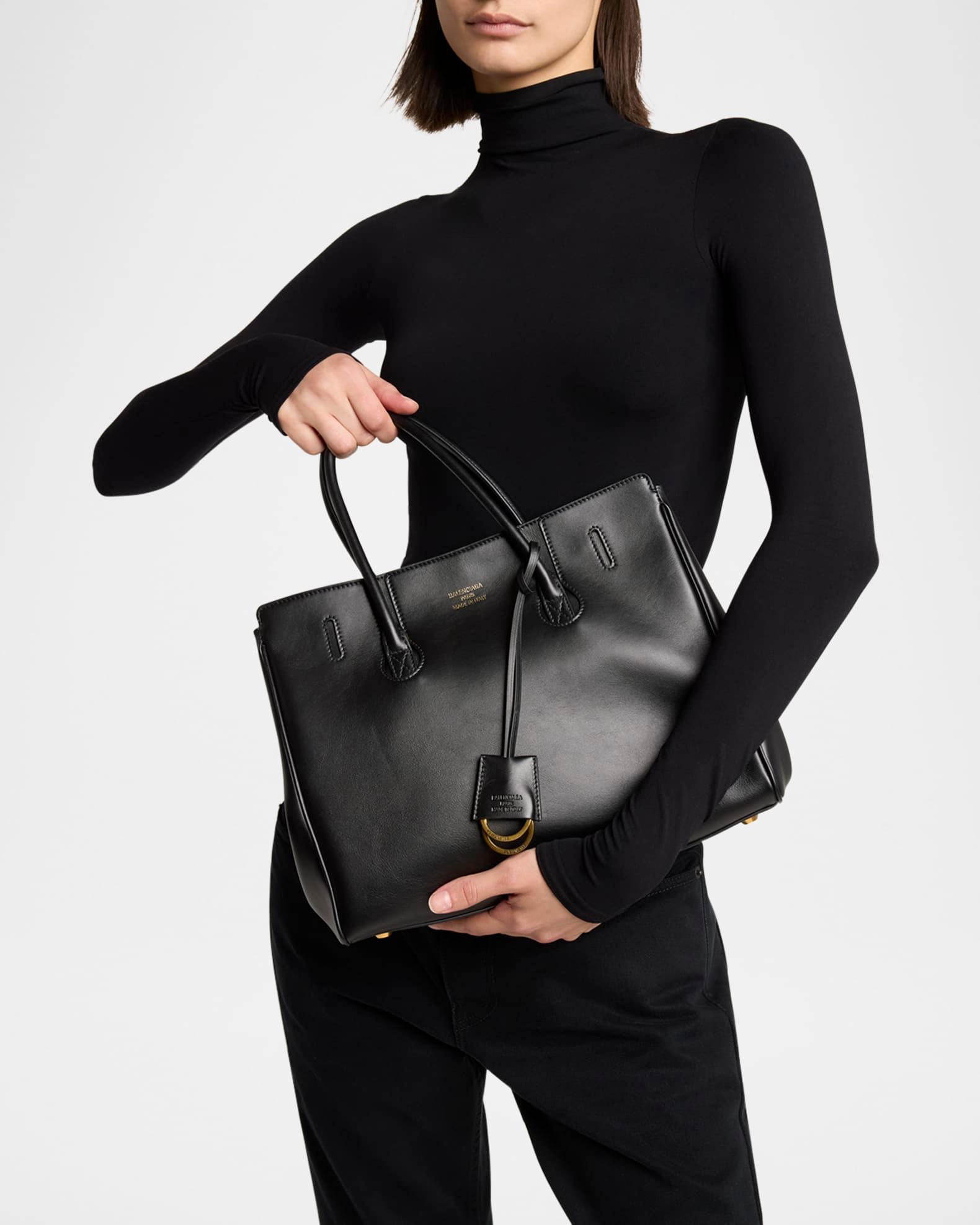 Hampton Small Smooth Leather Tote Bag Product Image