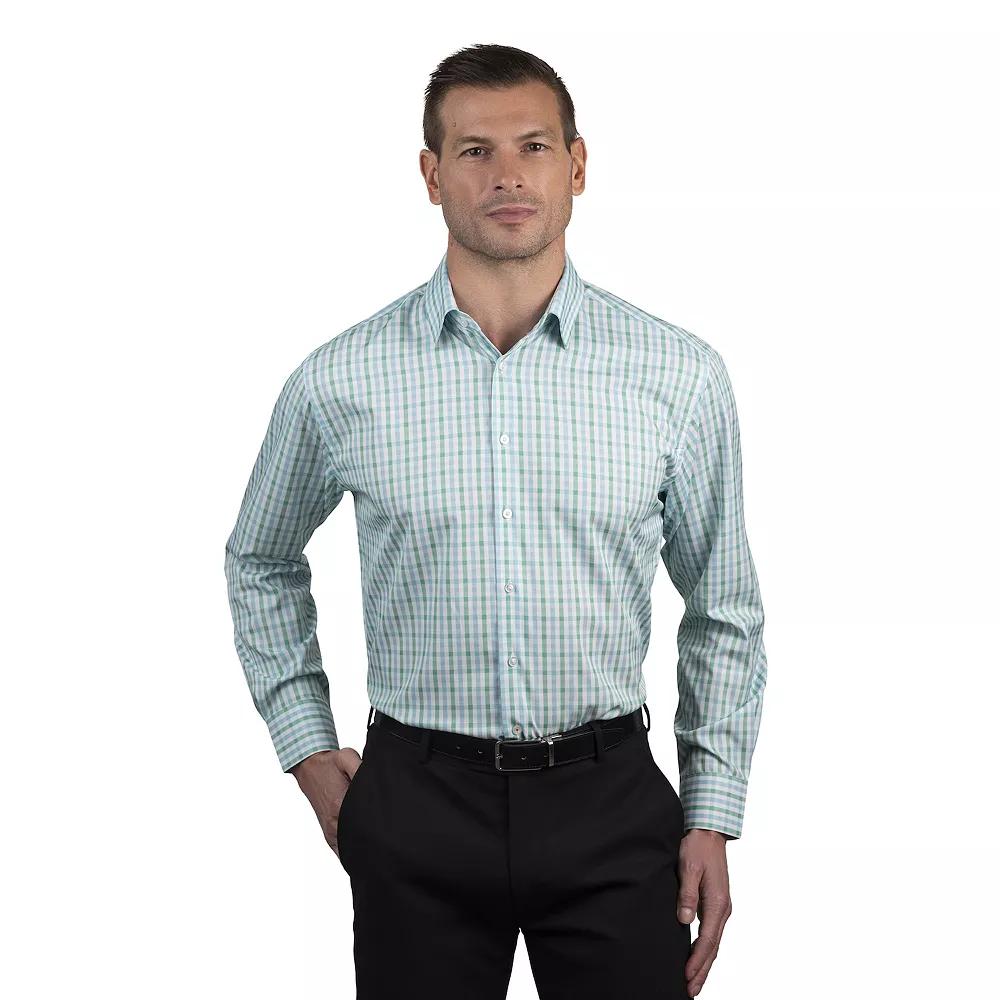 Mens Nautica Wrinkle Free Performance Regular-Fit Dress Shirt Product Image