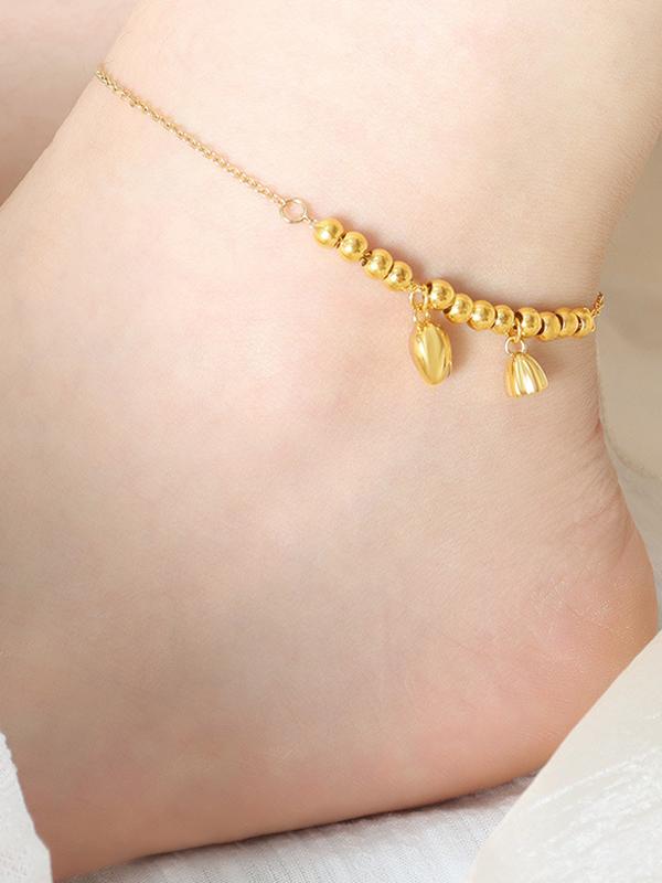 Chains Solid Color Anklet Product Image