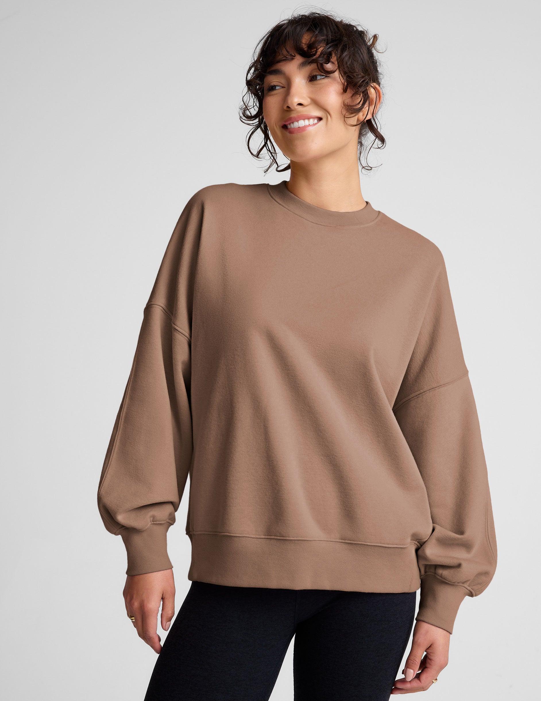 LuxeFleece Oversized Sweatshirt Product Image