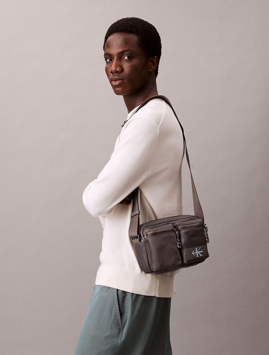 Calvin Klein Mens Tech Utility Camera Bag - Black - OS Product Image