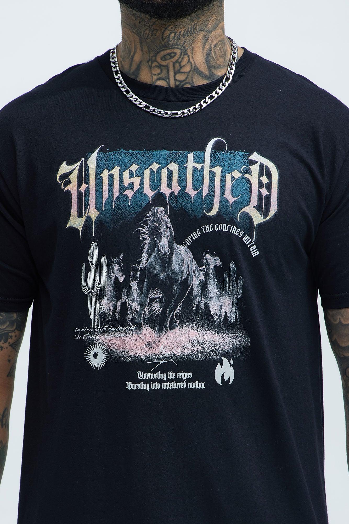 Unscathed Short Sleeve Tee - Black Product Image