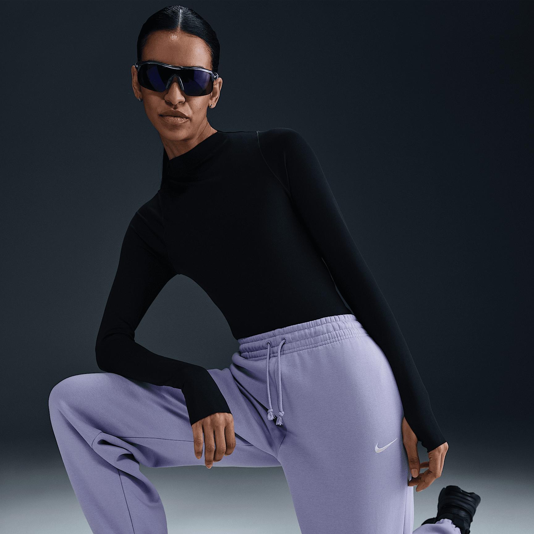 Womens Nike Sportswear Phoenix Fleece High-Waisted Oversized Sweatpants | FZ5996-533 Product Image