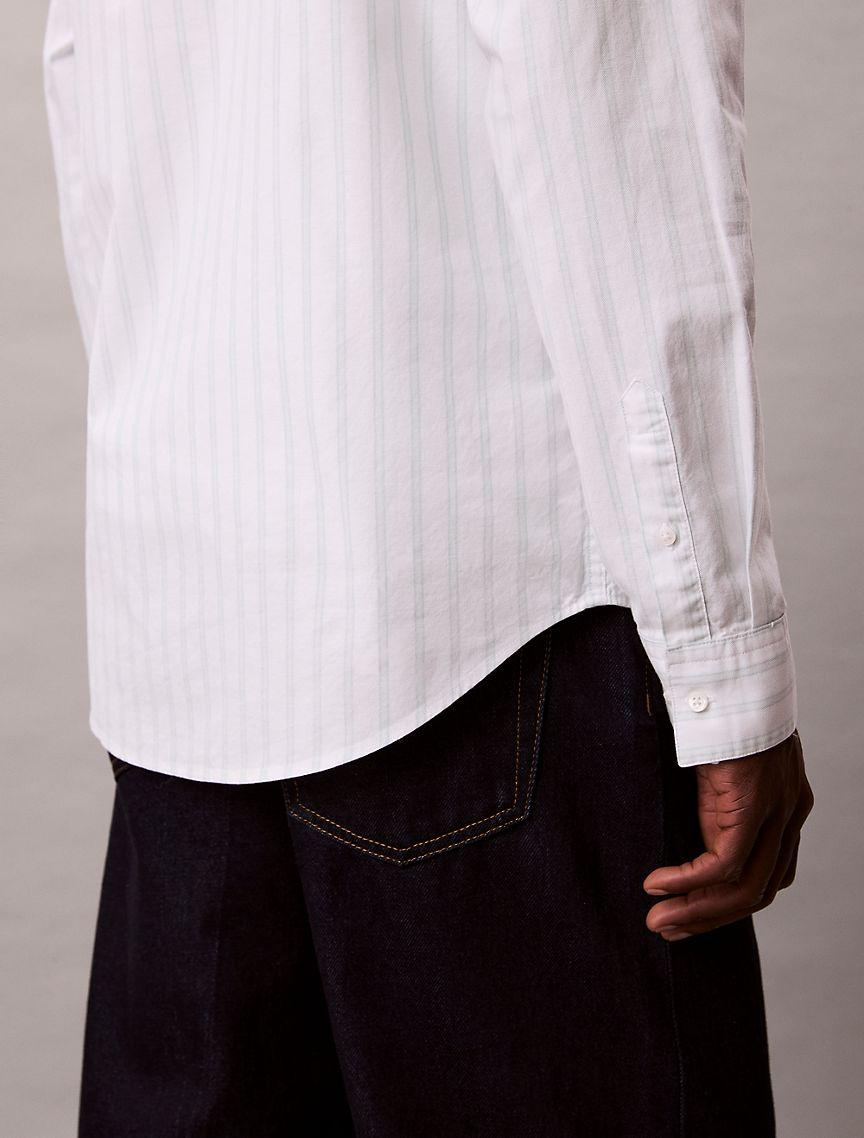 Stripe Oxford Classic Button-Down Shirt Product Image