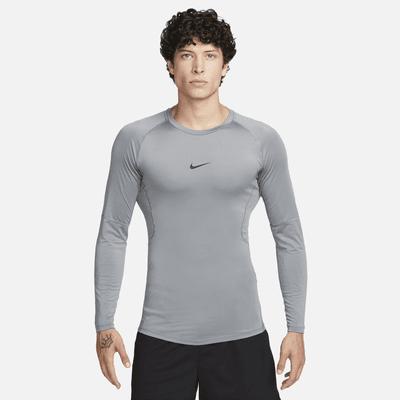 Mens Nike Pro Dri-FIT Tight Long-Sleeve Fitness Top | FB7919-084 Product Image