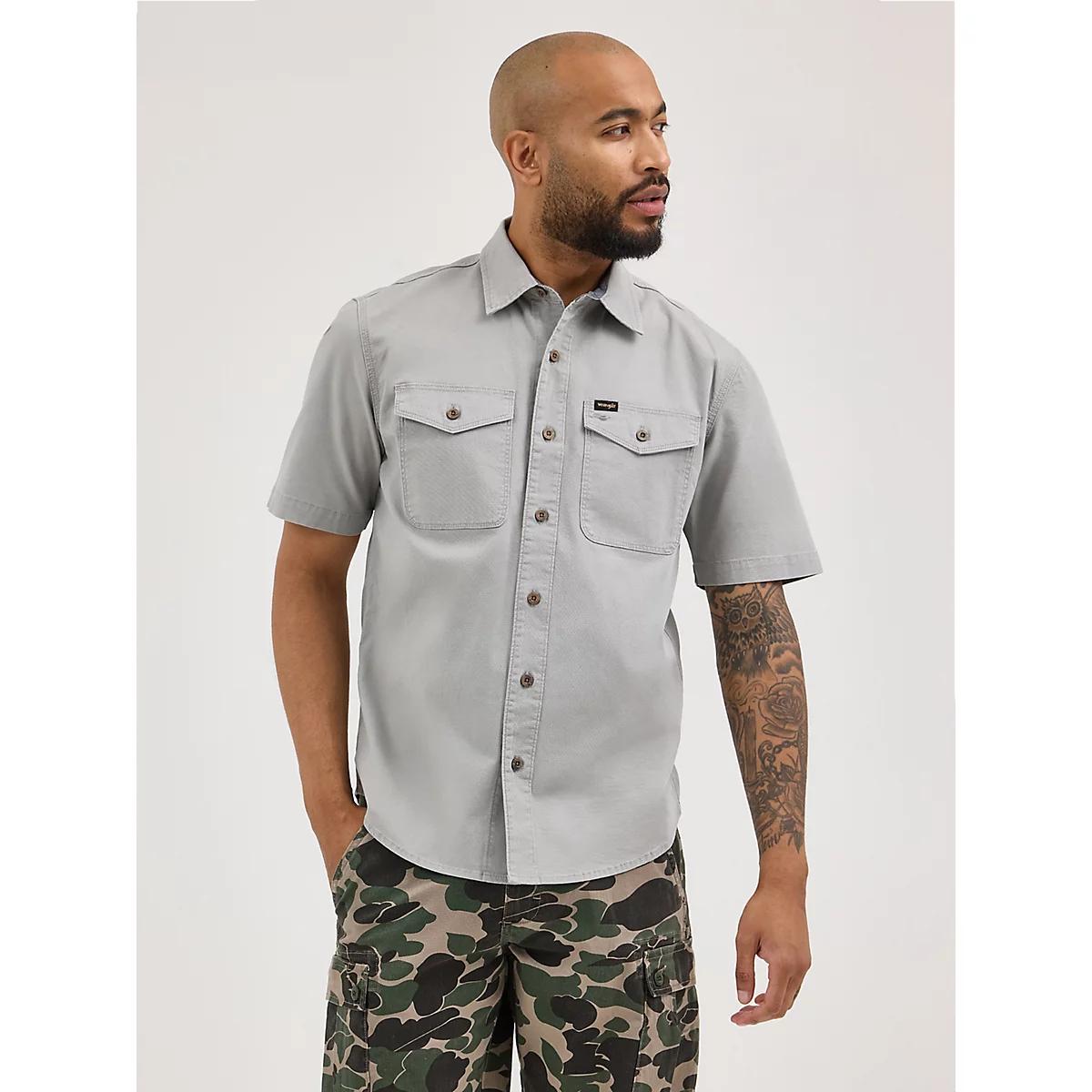 Men's Ripstop Shirt in Vintage Indigo Product Image