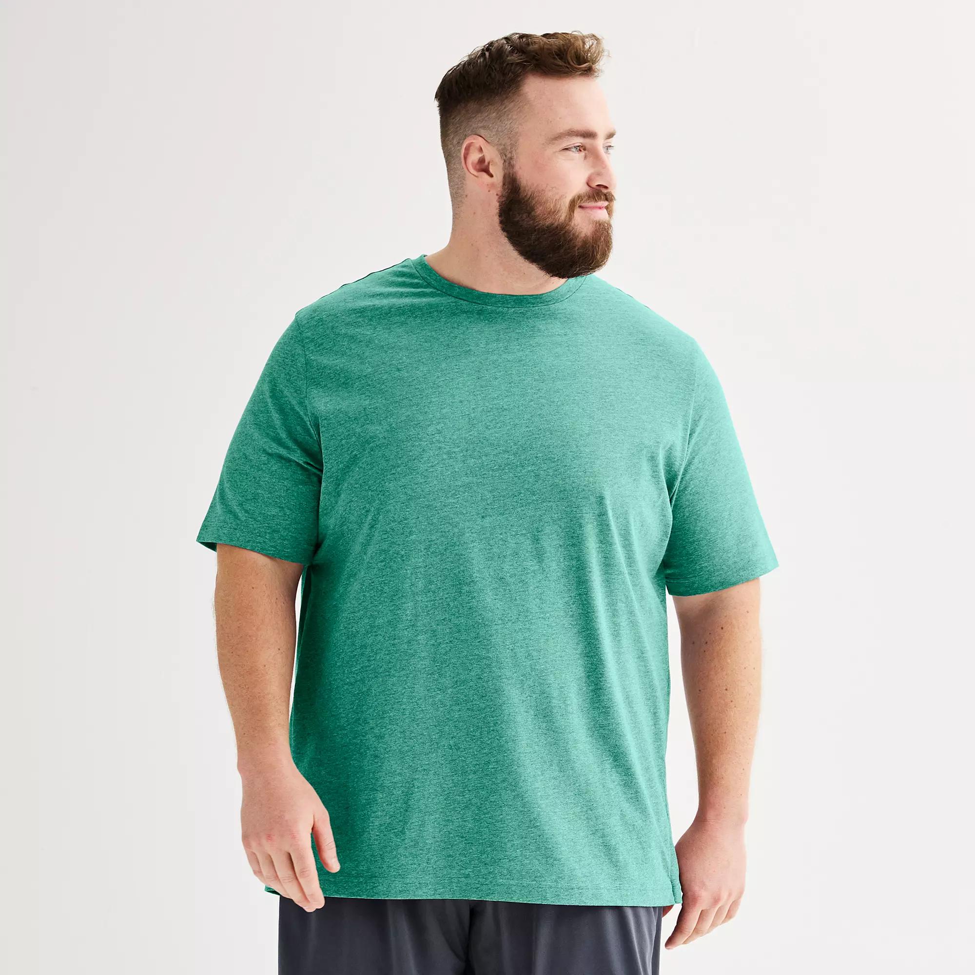 Big & Tall Tek Gear® Essential Gear Tee, Men's,  Product Image