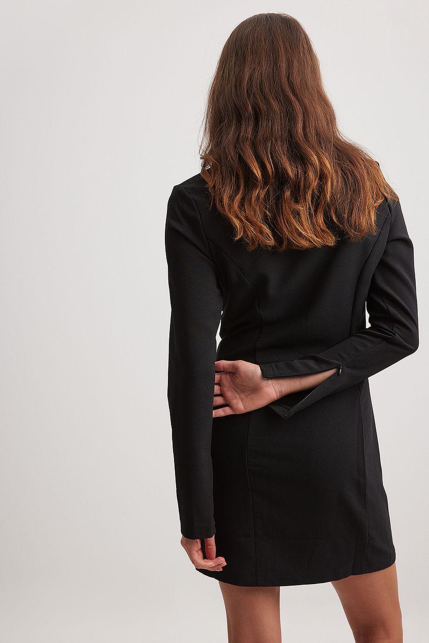 Zip Mini Dress Product Image