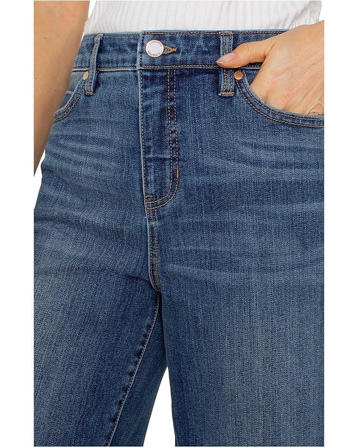 Petite Stride High-Rise Crop Wide Jeans Product Image