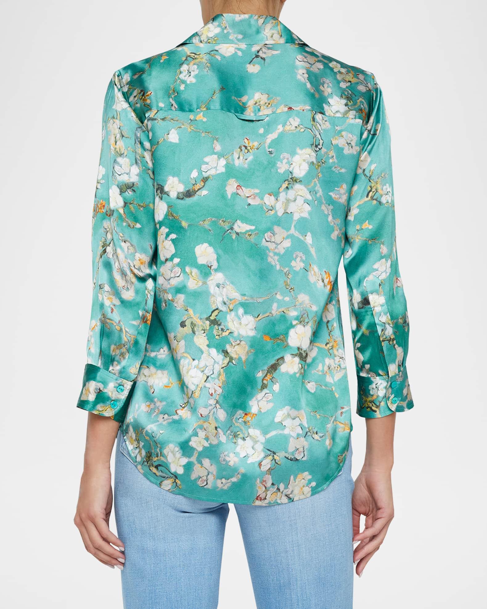 Cherry Blossom Dani Silk Blouse Product Image