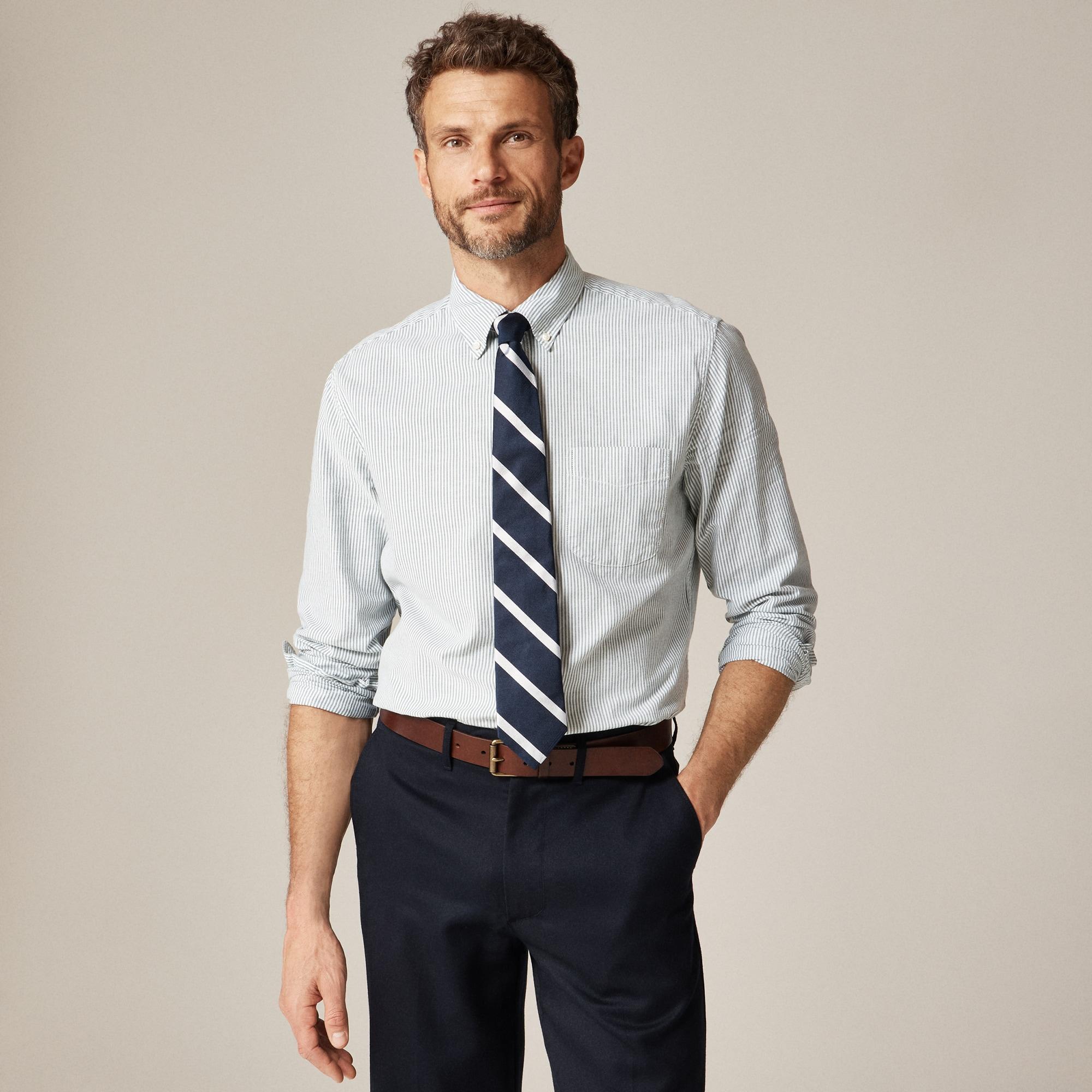 Broken-in organic cotton oxford shirt Product Image