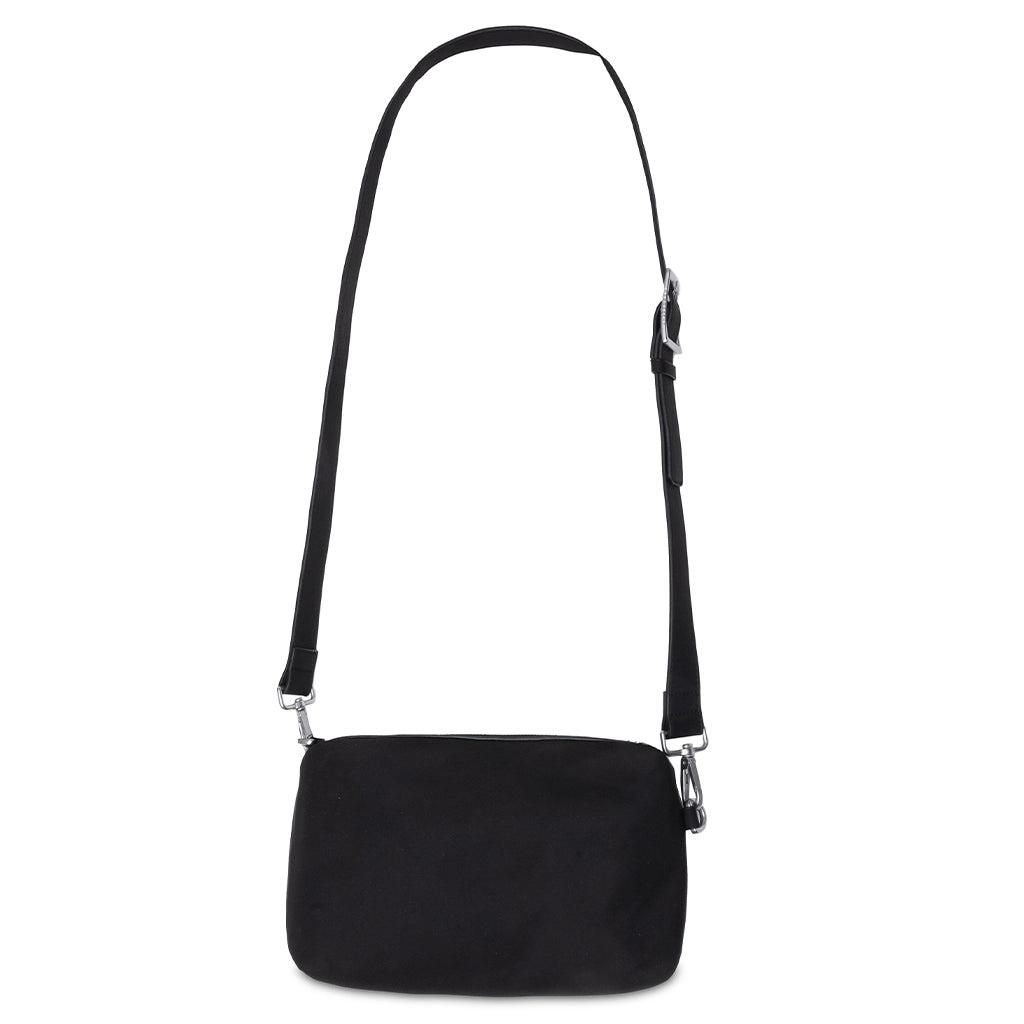 Nylon Messenger Bag - Black Product Image