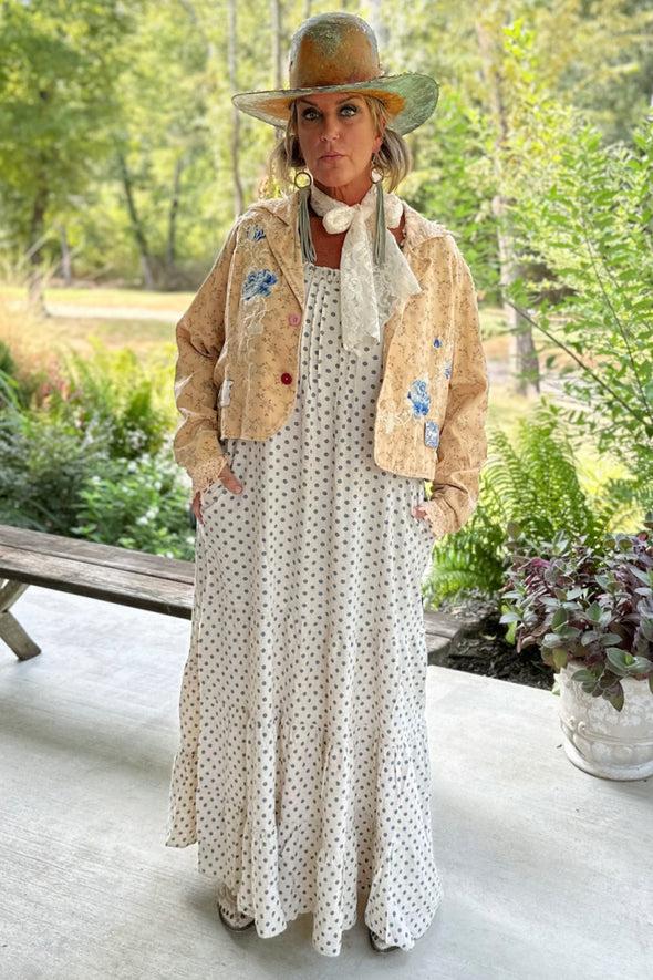 Flora Blue Jacket by Jaded Gypsy Product Image