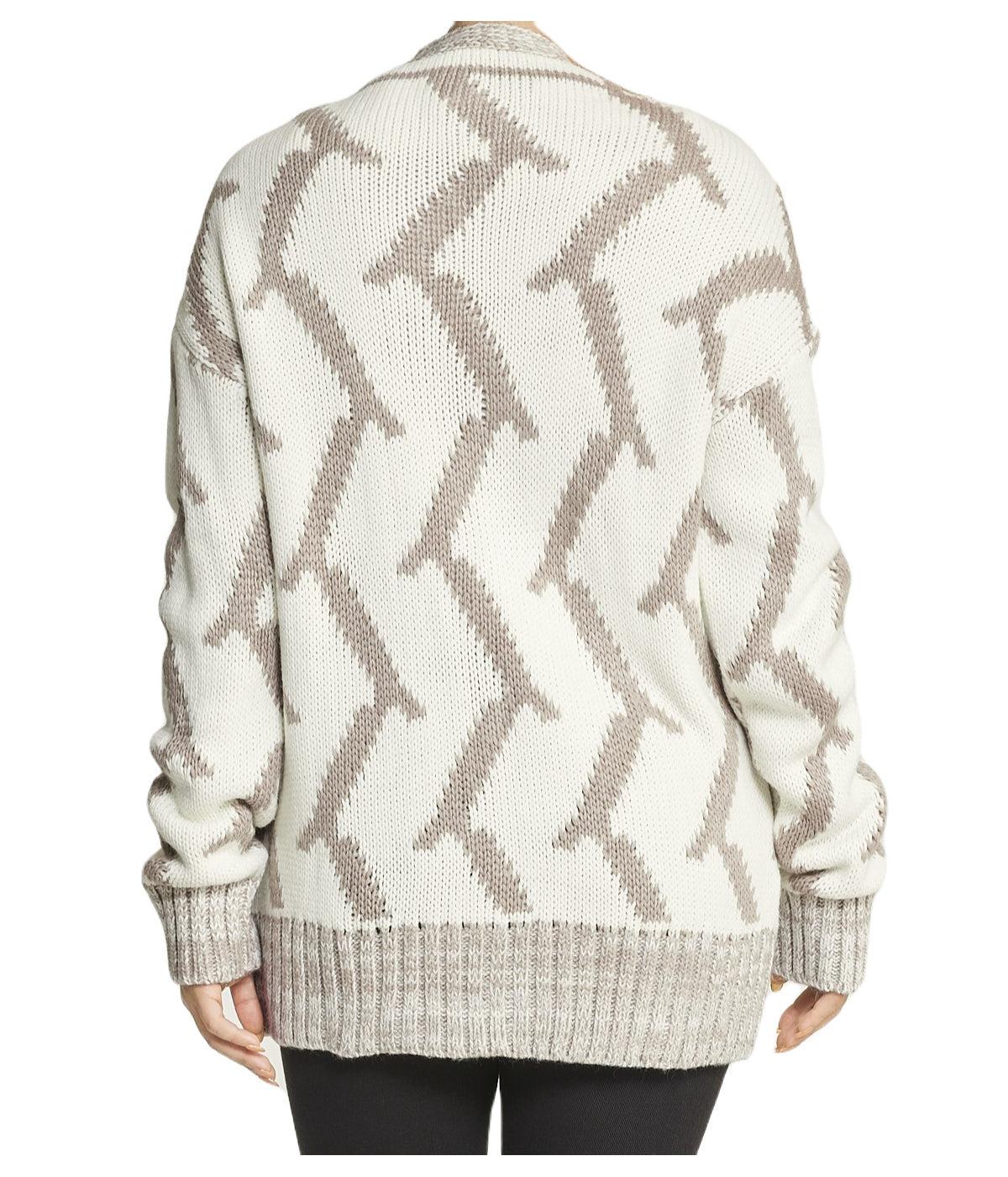 Mixed Media Cardigan Product Image