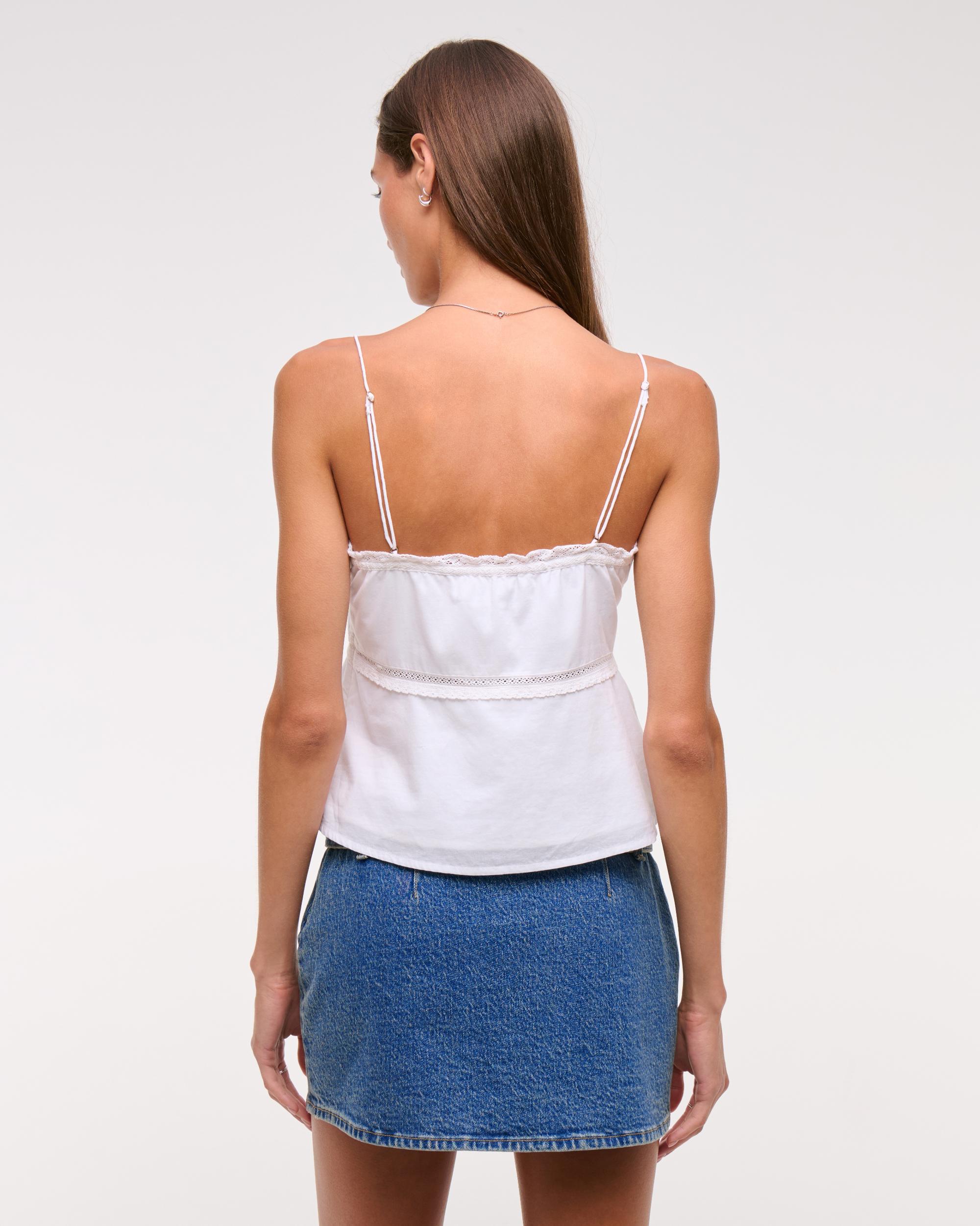 High Rise Lace & Satin Mini Skort Product Image