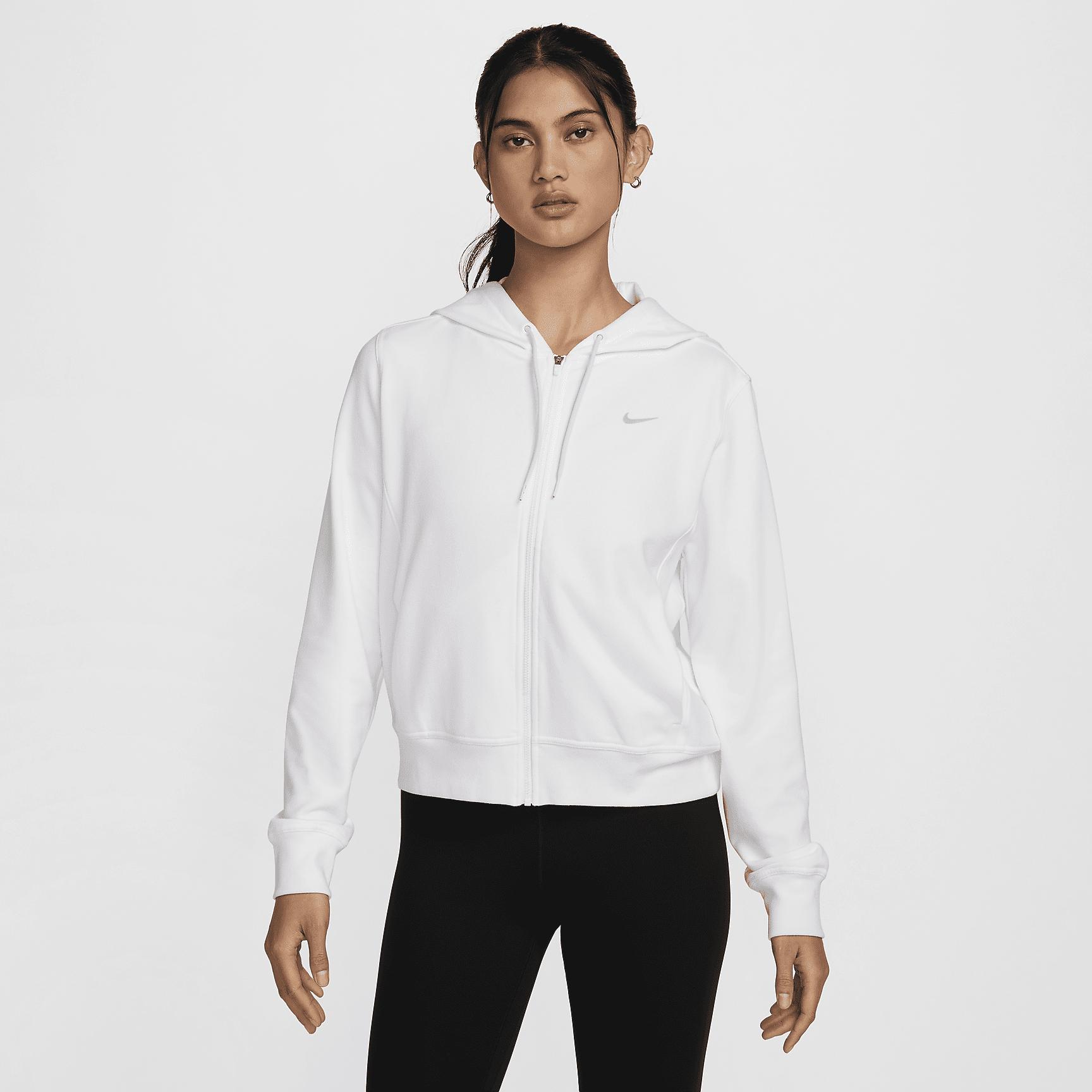 Nike Dri-FIT One Women's Full-Zip French Terry Hoodie Product Image