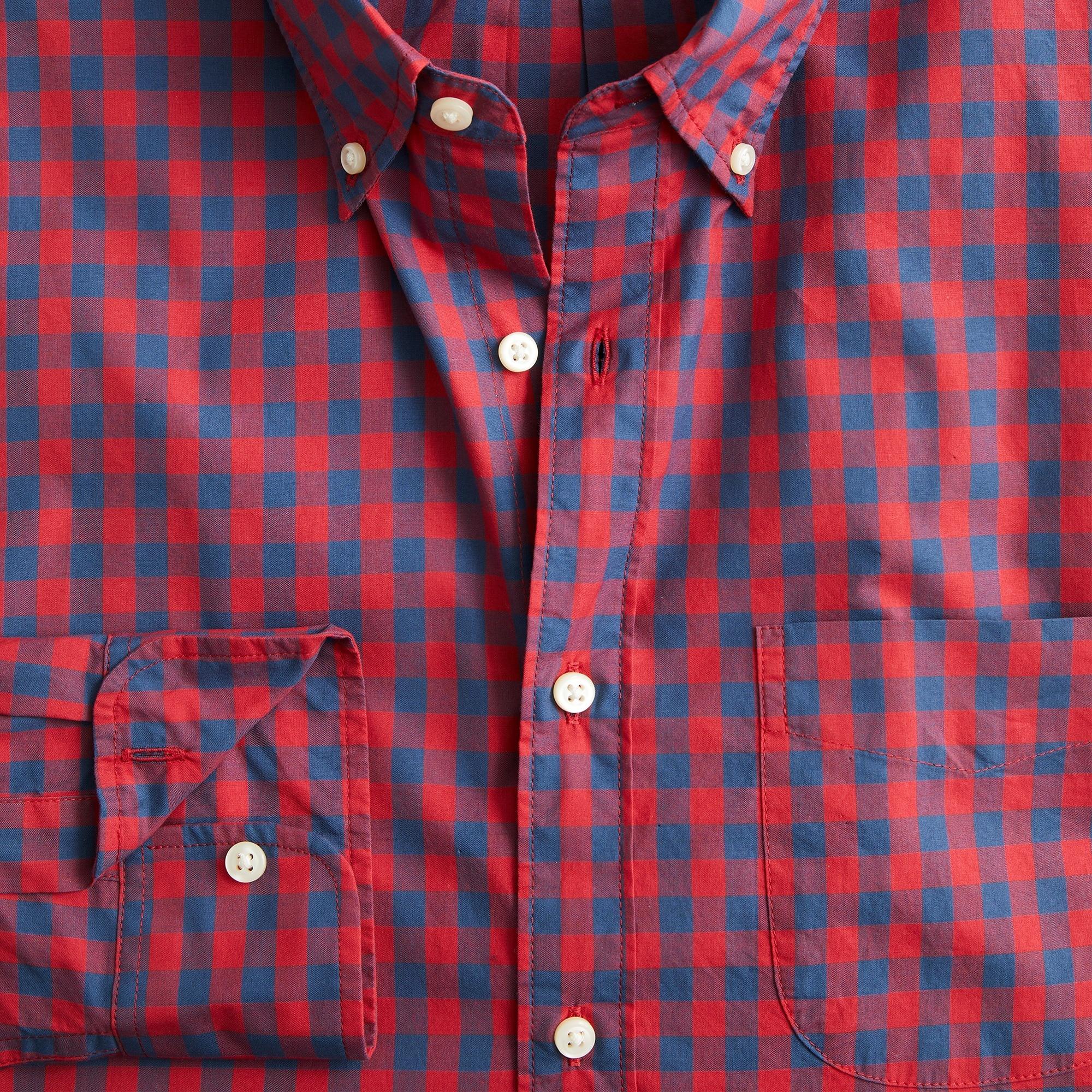 Relaxed Secret Wash cotton poplin shirt Product Image