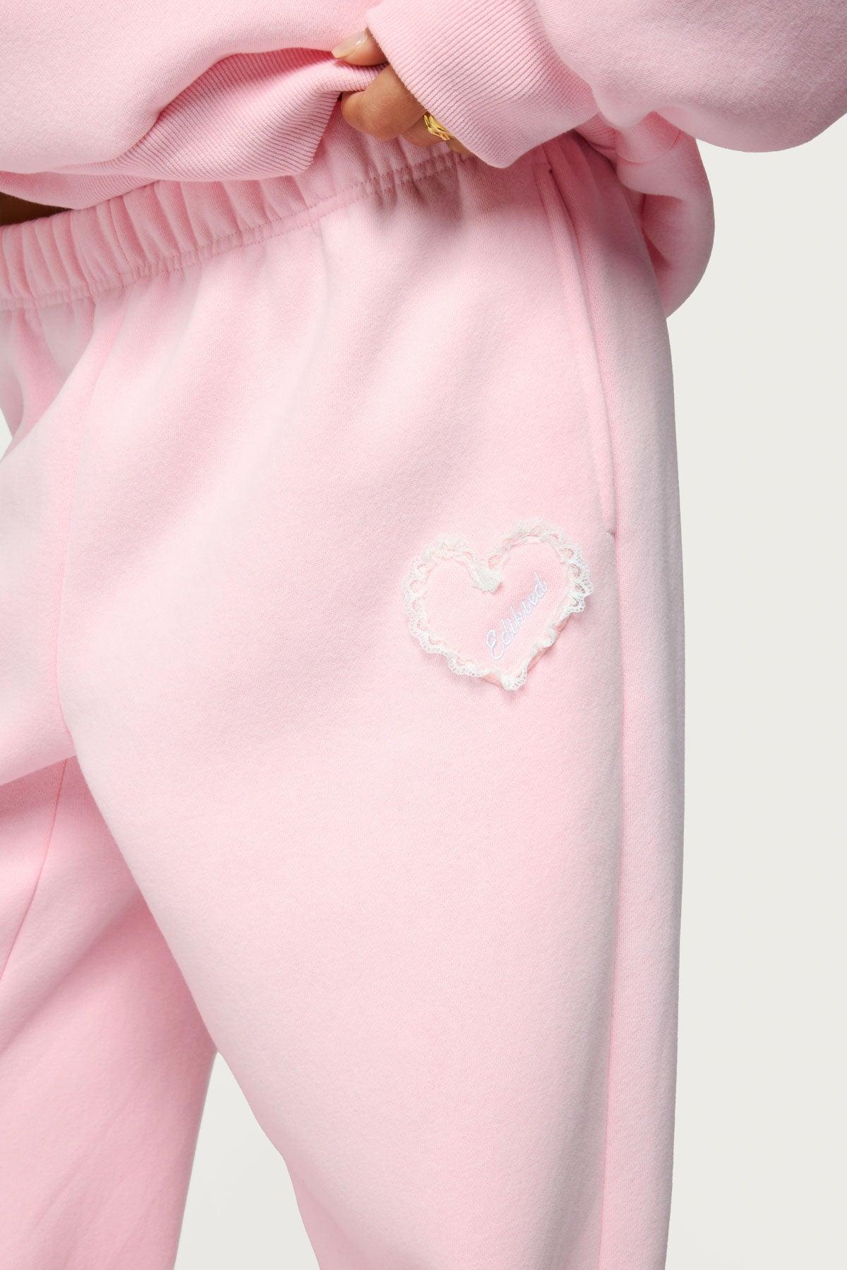 Love Edikted Wide Leg Sweatpants Product Image