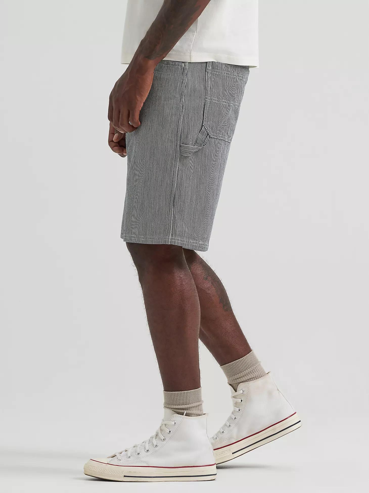 Men's Railroad Stripe Carpenter Short in Railroad Stripe Product Image