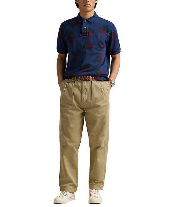 Polo Ralph Lauren Classic Fit P-Wing Mesh Short Sleeve Polo Shirt Product Image