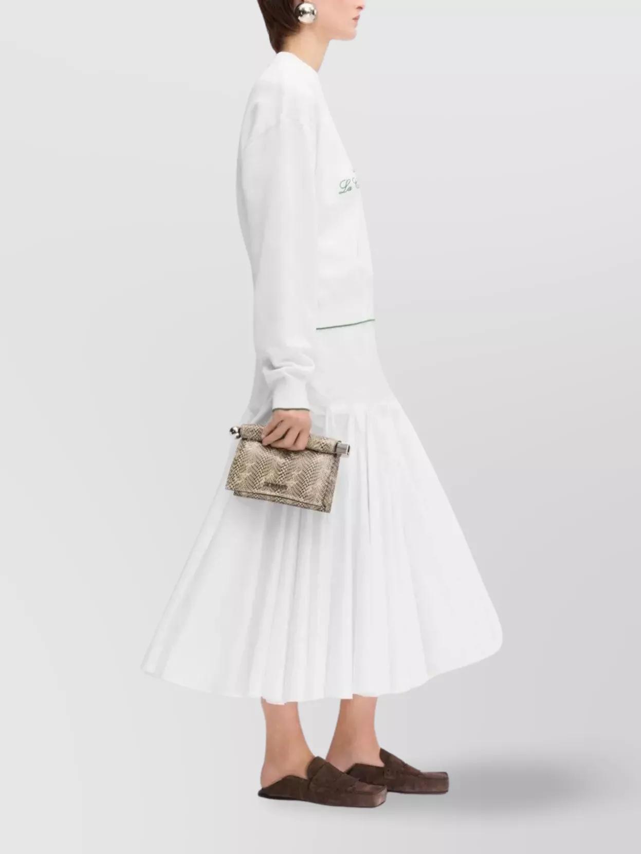 logo-embroidered sweatshirt Product Image