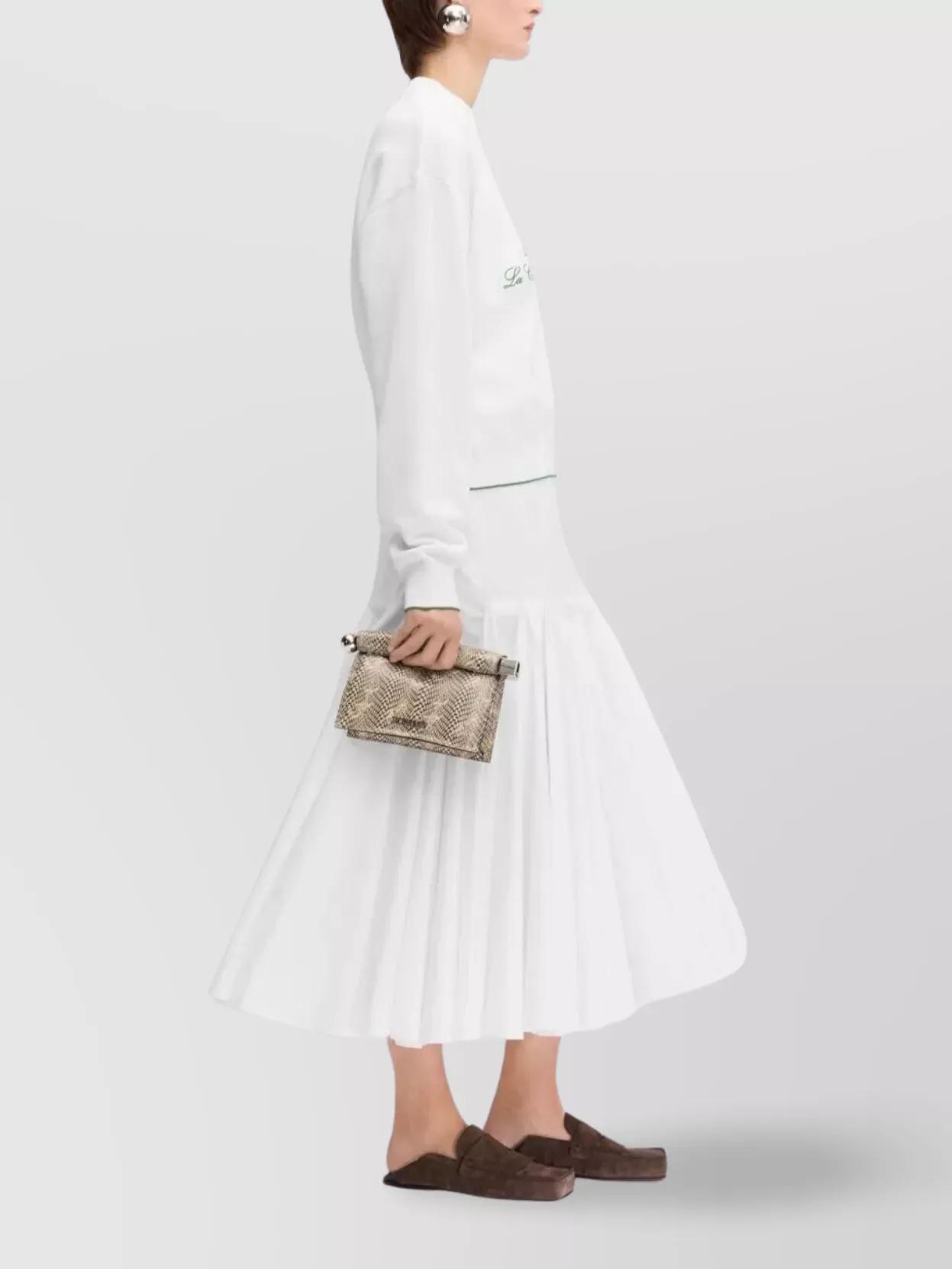 logo-embroidered sweatshirt Product Image