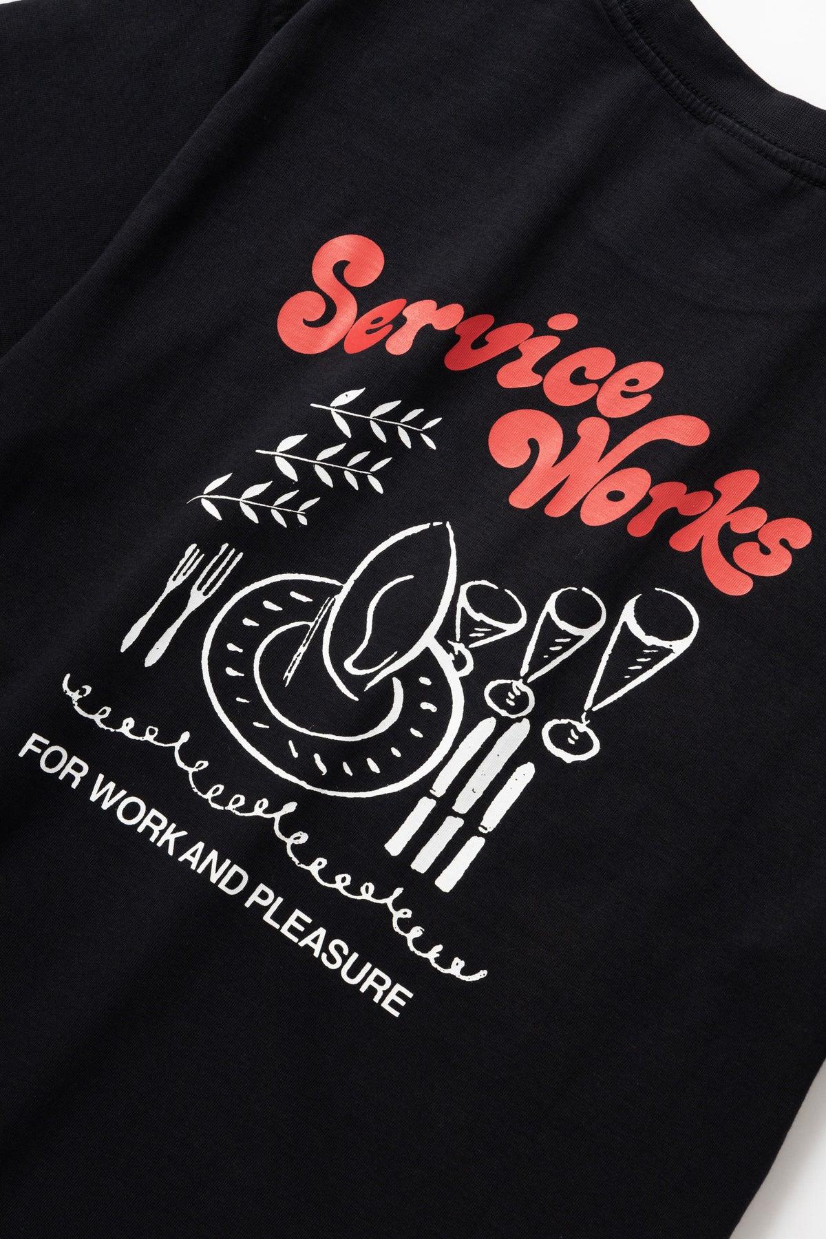 Work + Pleasure Tee - Black Product Image