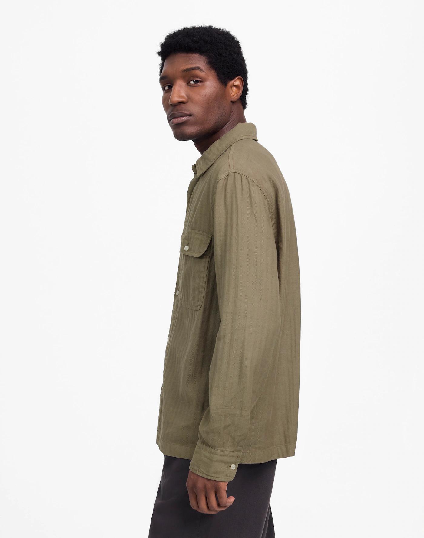 Work Shirt in Cotton-Linen Blend Product Image