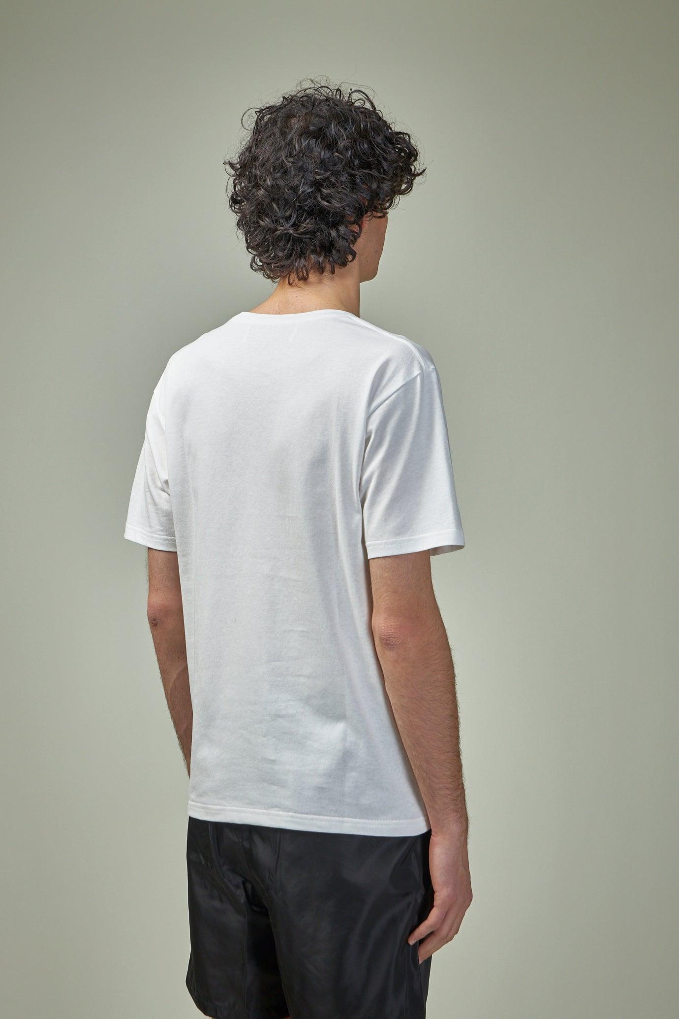 VALENTINO Mens Avorio Logo-print Crew-neck Cotton-jersey T-shirt Product Image