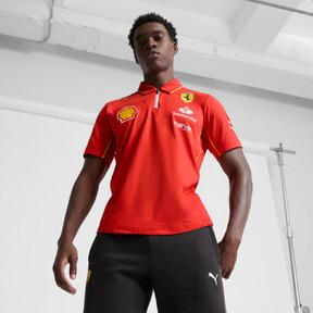 PUMA Scuderia Ferrari Team Pro Men's Polo T-Shirt Product Image