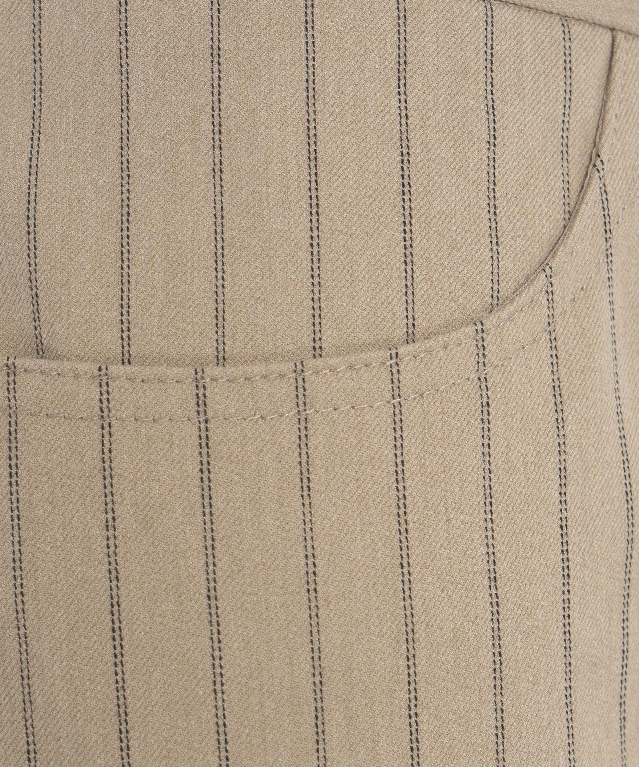 Pinstripe miniskirt 'Rayeurs' Product Image