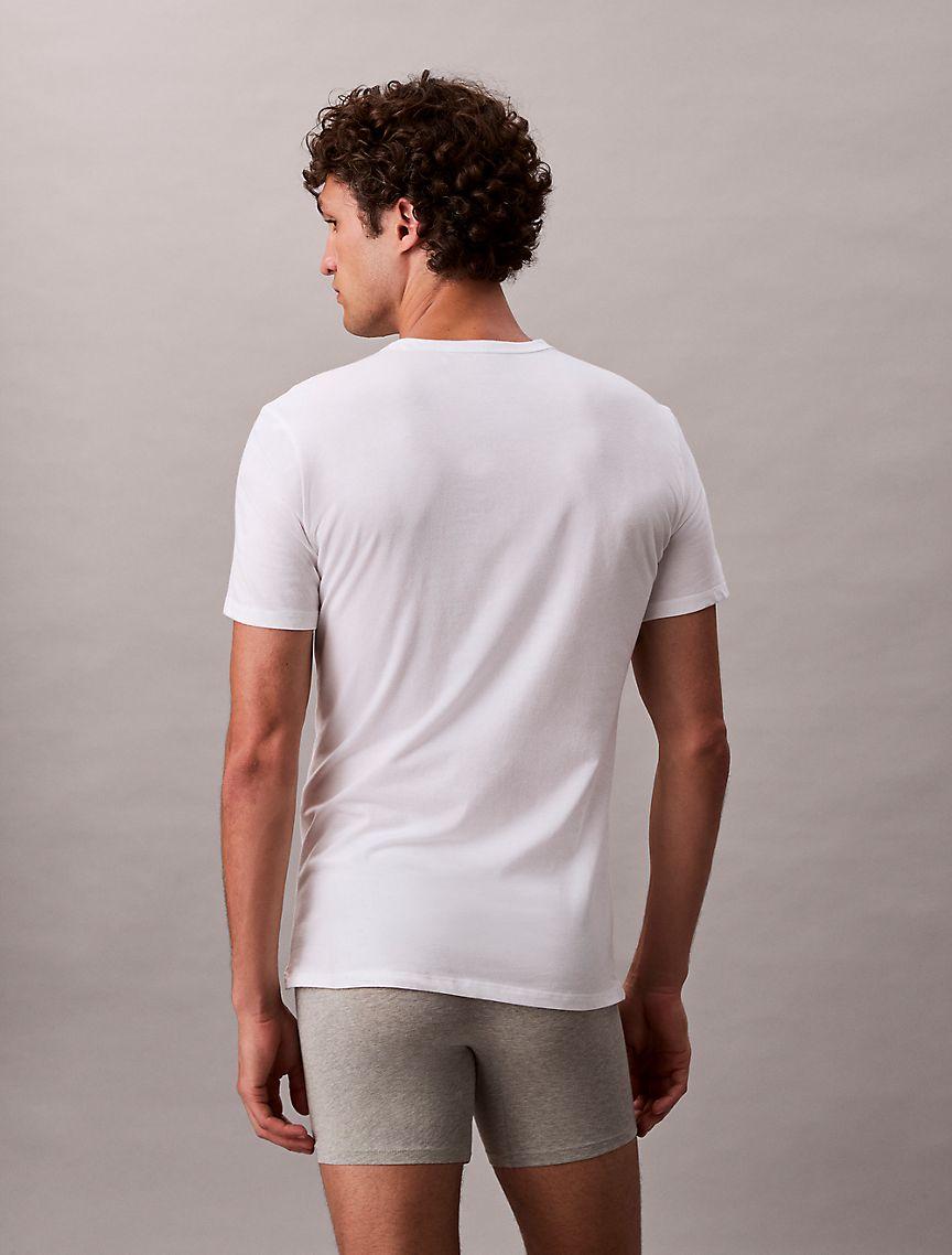 Cotton Stretch Blend 3-Pack Slim Fit V-Neck T-Shirt Product Image