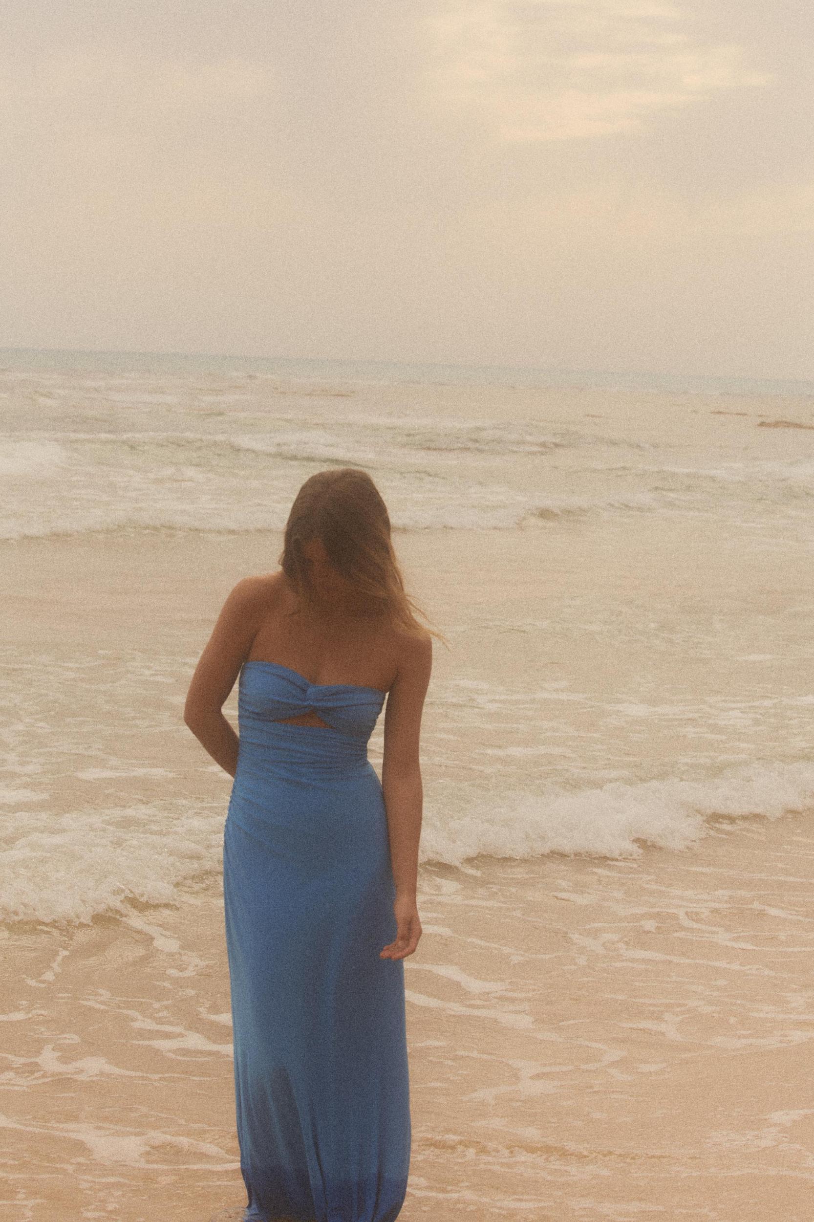 STRAPLESS CUT OUT DRESS Product Image