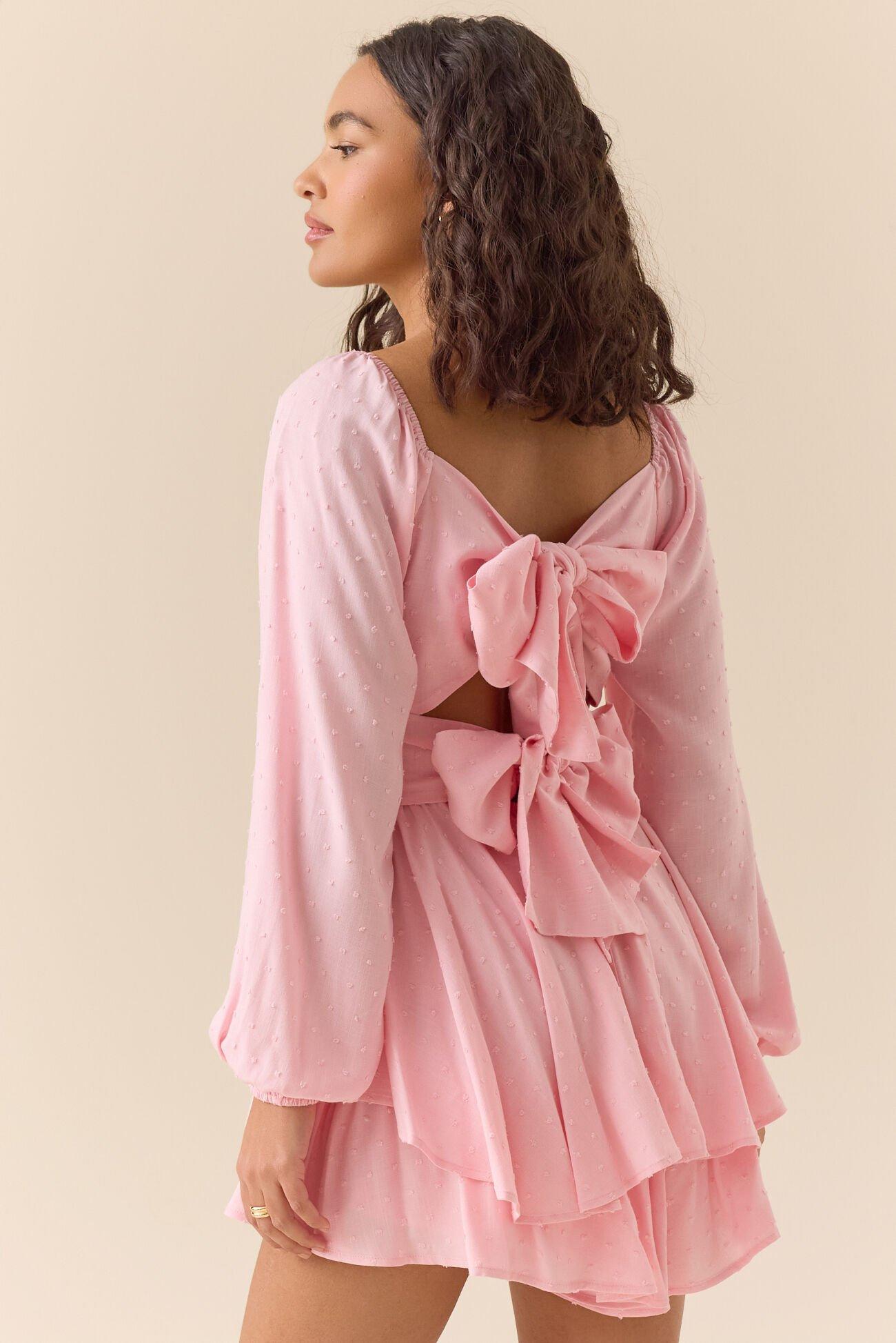 Lydia Clip Dot Romper Product Image