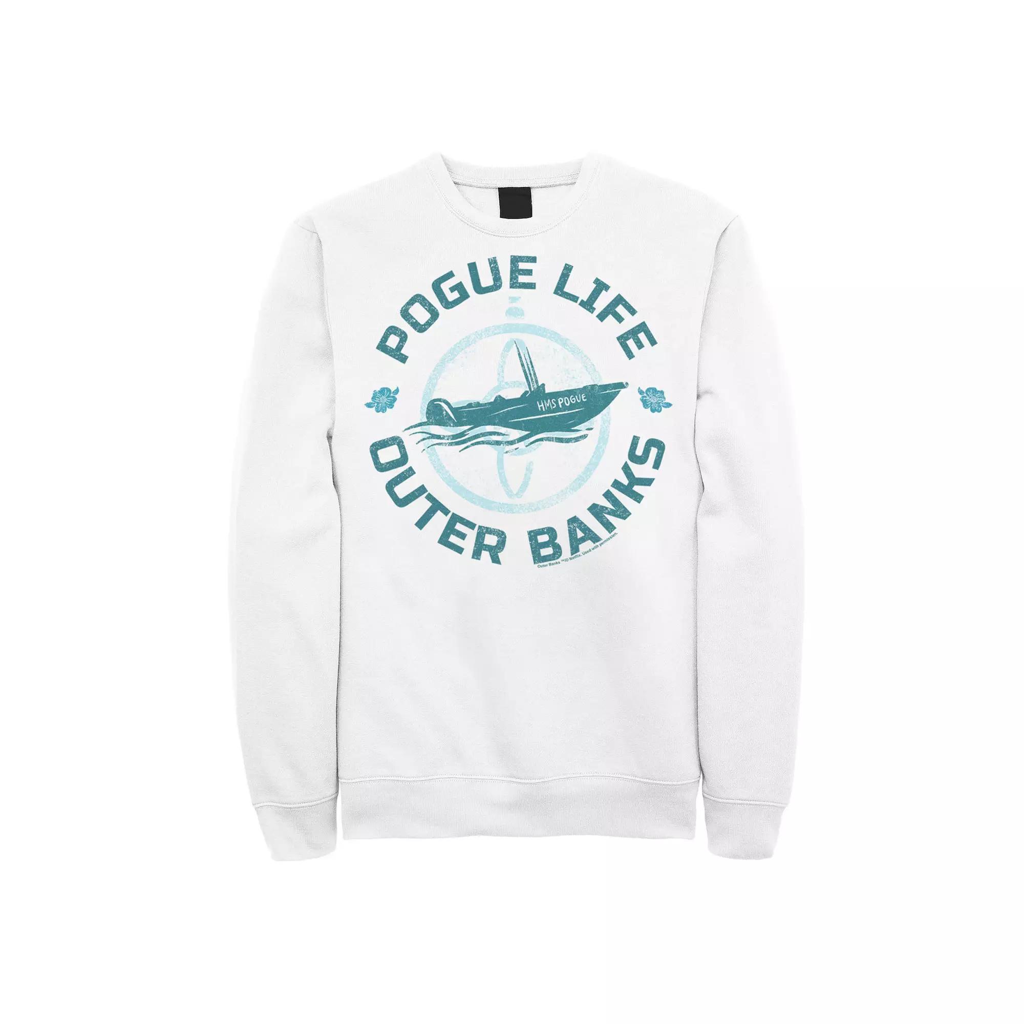 Men's Outer Banks Pogue Life Blue Hue Portrait Sweatshirt, Boy's,  Product Image