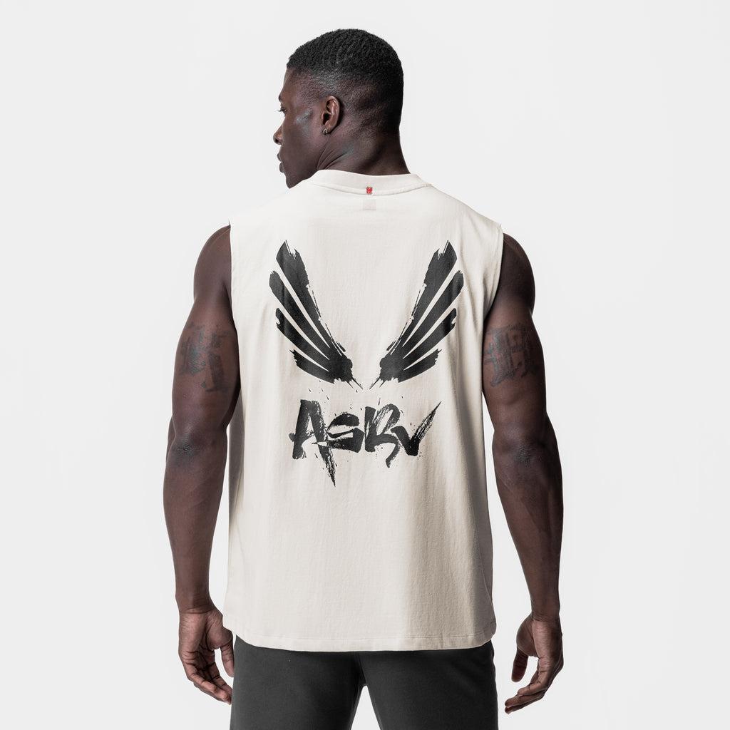 0807. Tech Essential™ Relaxed Cutoff - Stone "Brush Wings/ASRV" Product Image