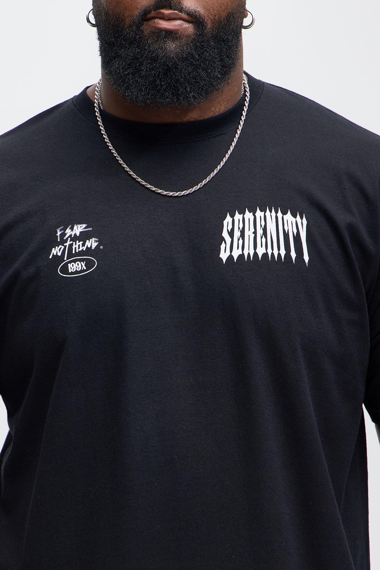 Serenity Fear Nothing Short Sleeve Tee - Black Product Image