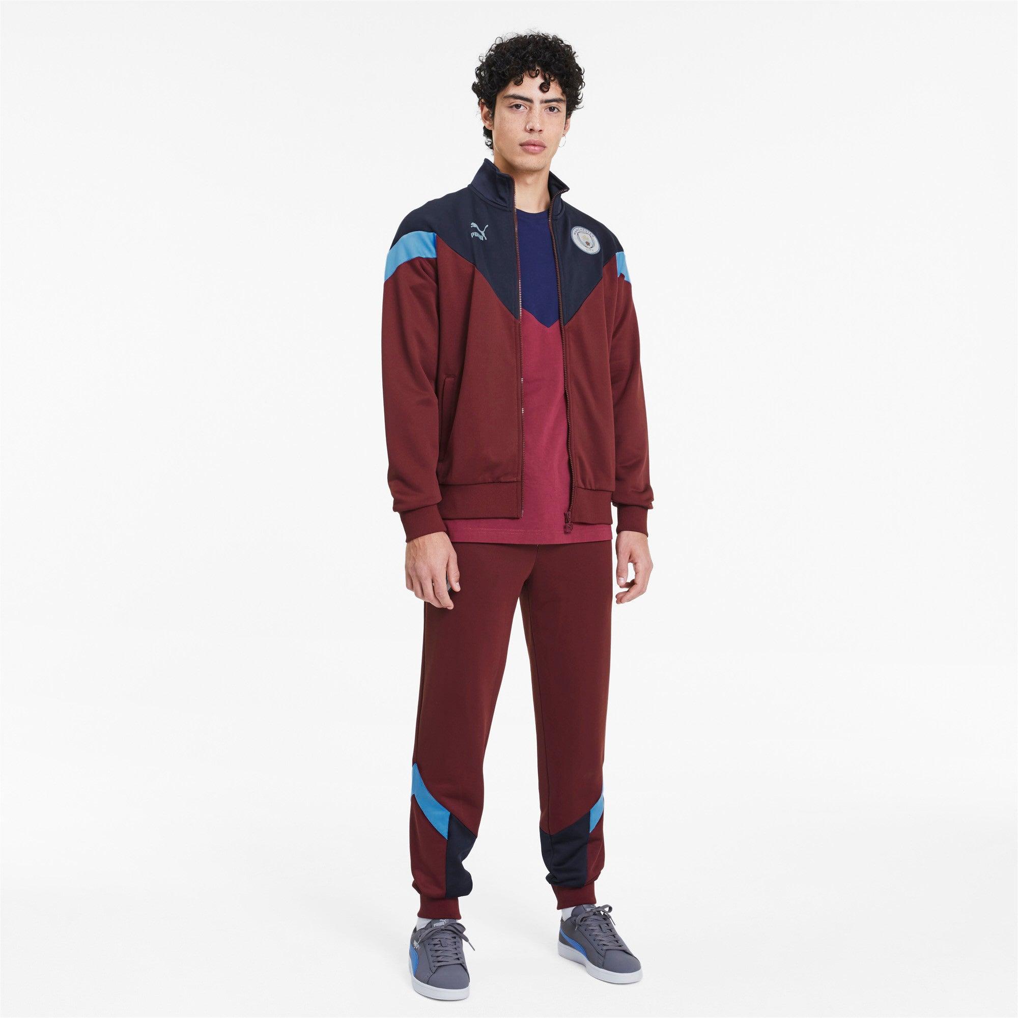Puma Men's Mcfc Iconic Mcs Track Jacket - 756664-31 Male Product Image