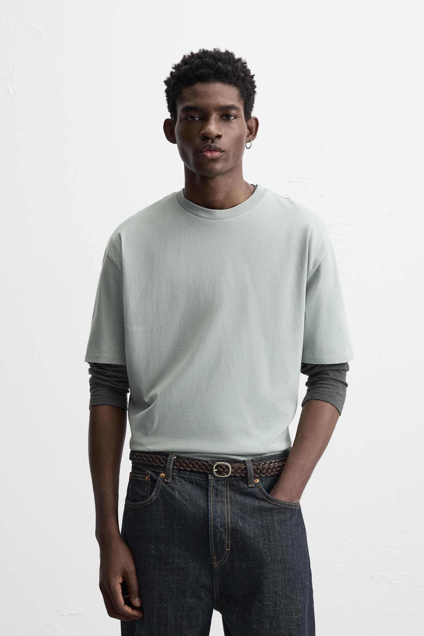 EMBROIDERED TEXT SHIRT Product Image