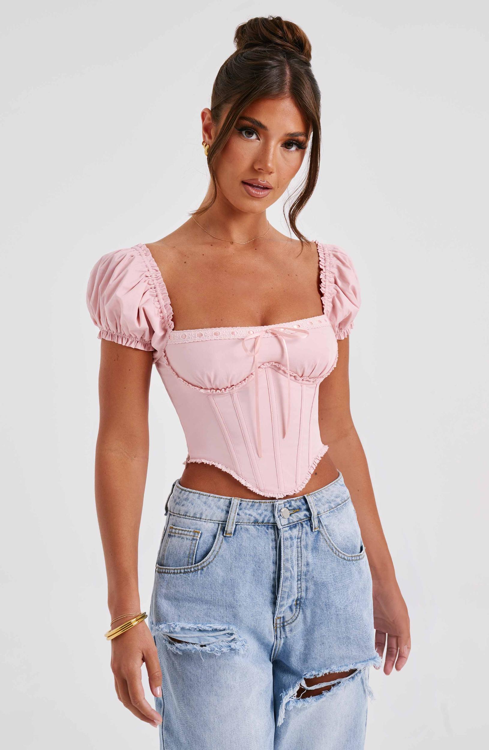 Matilda Corset - Blush Product Image