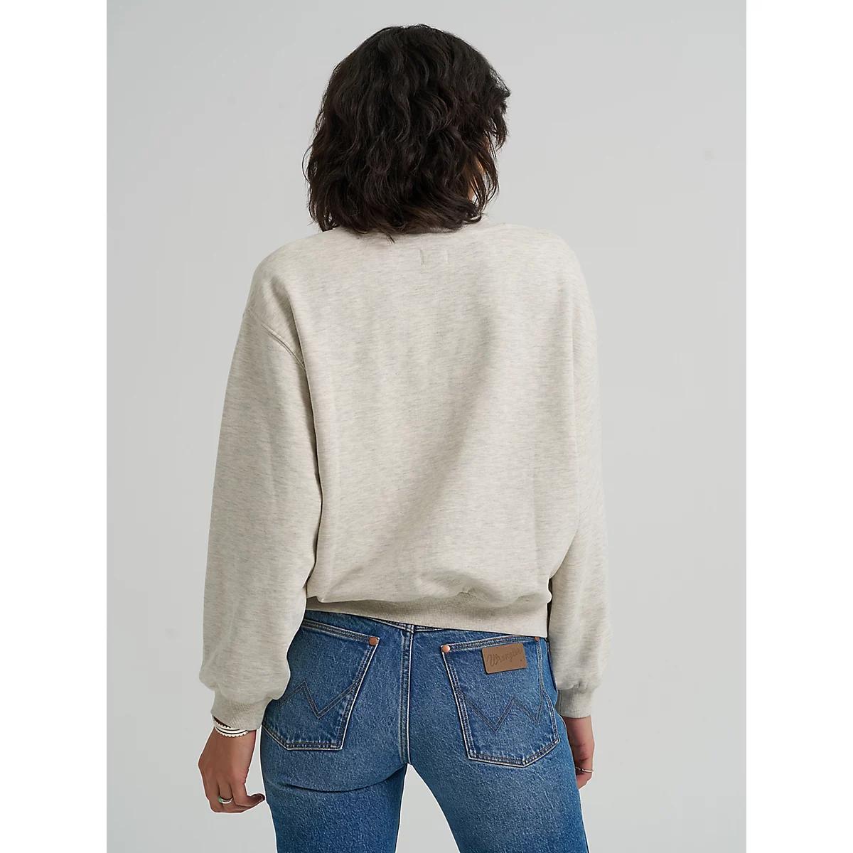 Women's Ballon Sleeve Sweatshirt | Women's TOPS | Wrangler® Product Image