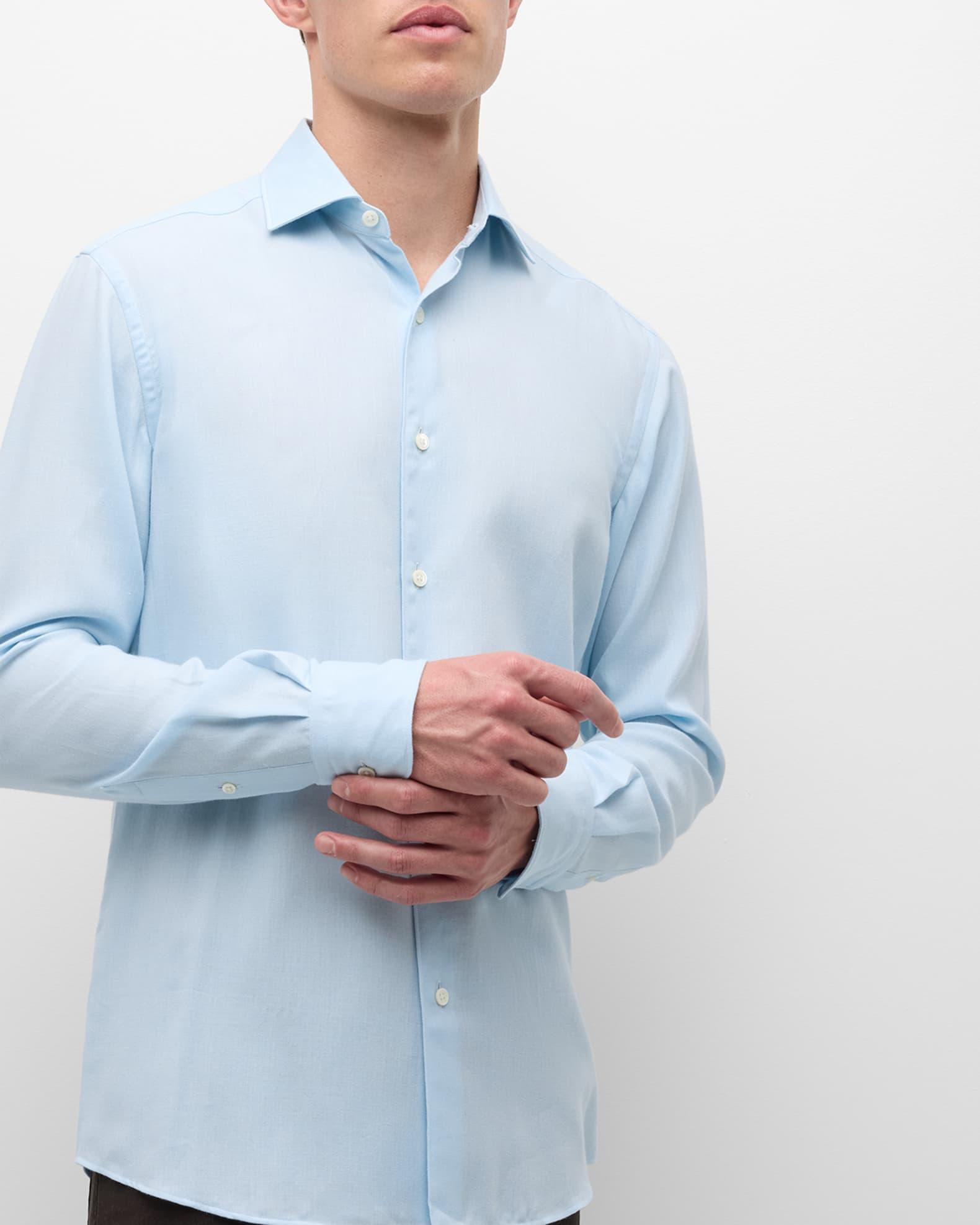 Men's Cashco Cashmere and Cotton Sport Shirt Product Image