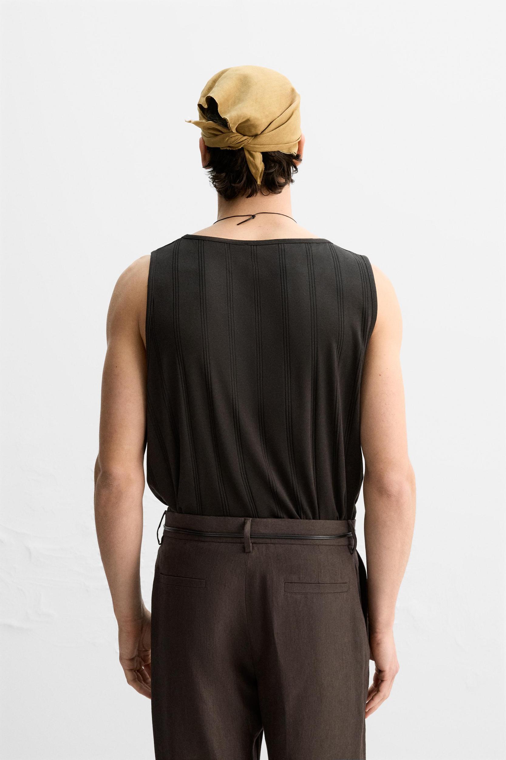 TEXTURED TANK TOP Product Image